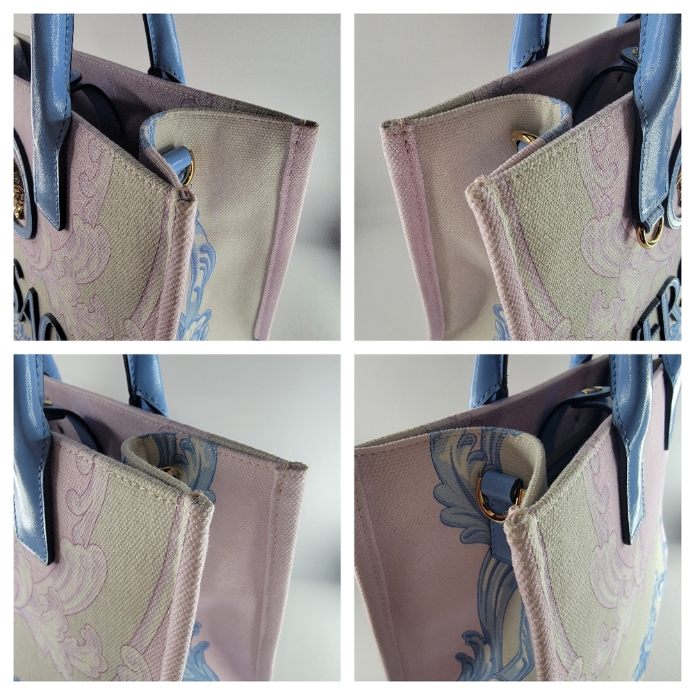 VERSACE Cameo La Medusa Pastel Small Tote Bag - Picture 9 of 15